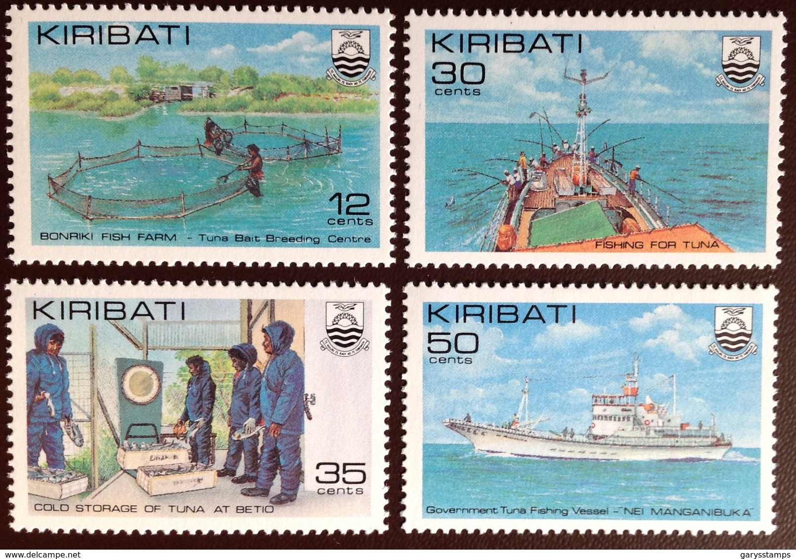 Kiribati 1981 Tuna Fishing MNH - Kiribati (1979-...)