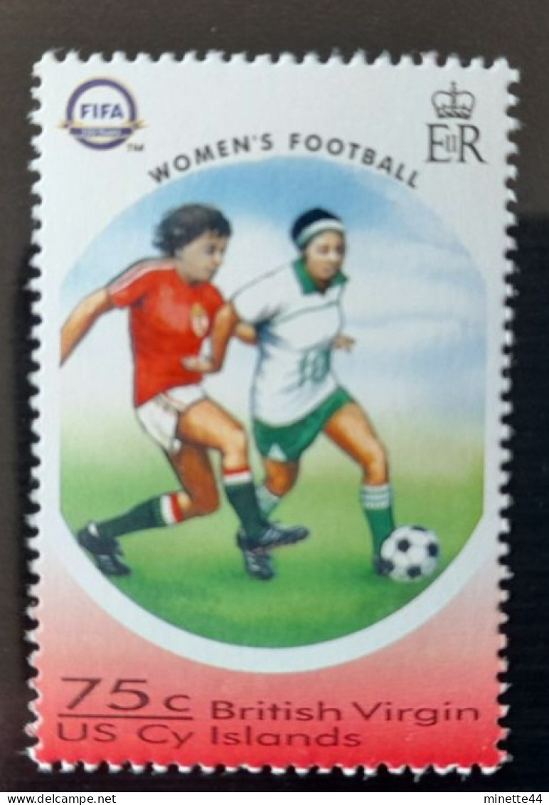 VIRGINS VIERGES 2004 FIFA 100 ANS  MNH**   FOOTBALL FUSSBALL SOCCER  CALCIO VOETBAL FUTBOL FUTEBOL FOOT - Nuovi