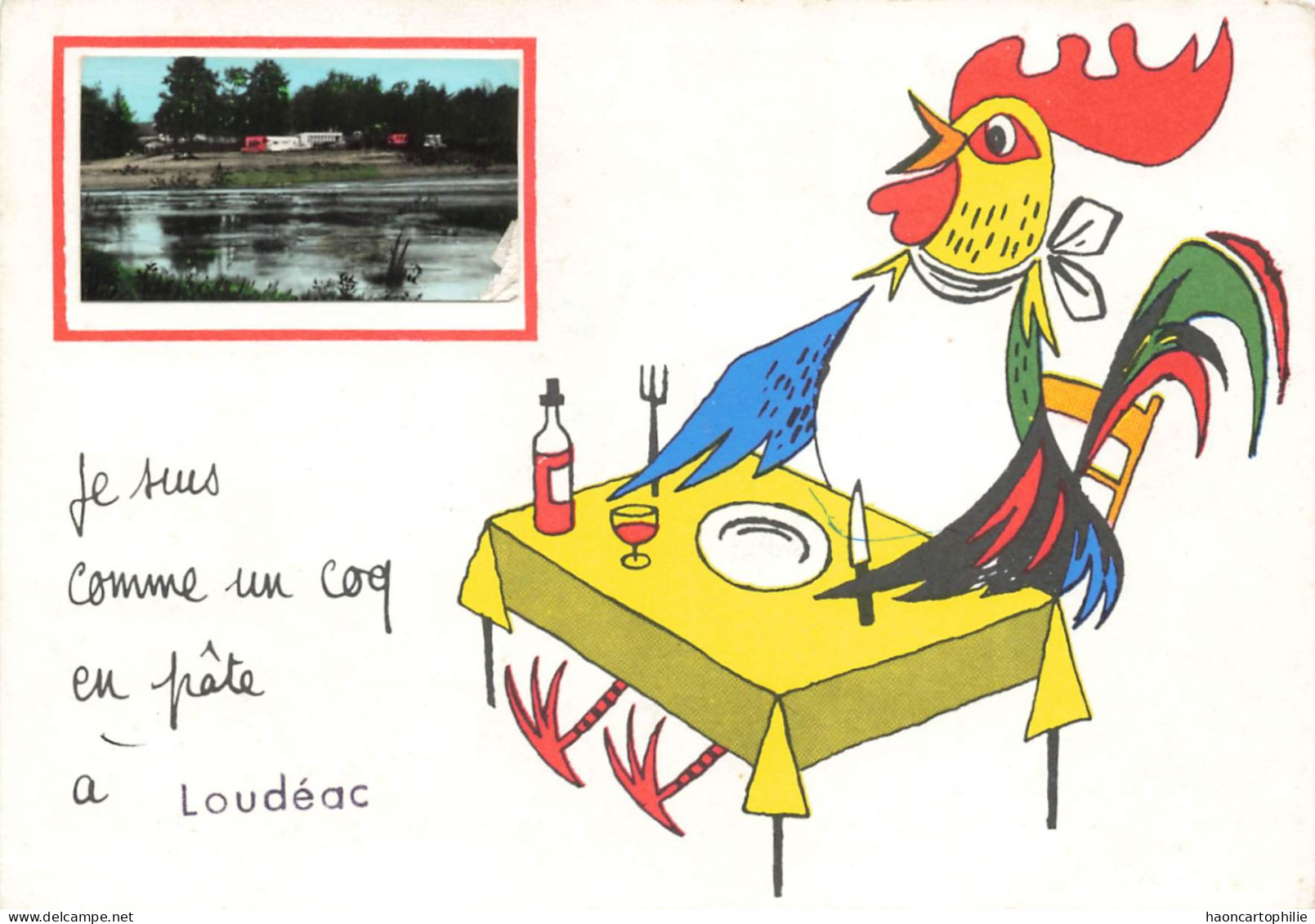 22 Je Suis Comme Un Coq En Pate à Loudeac - Loudéac