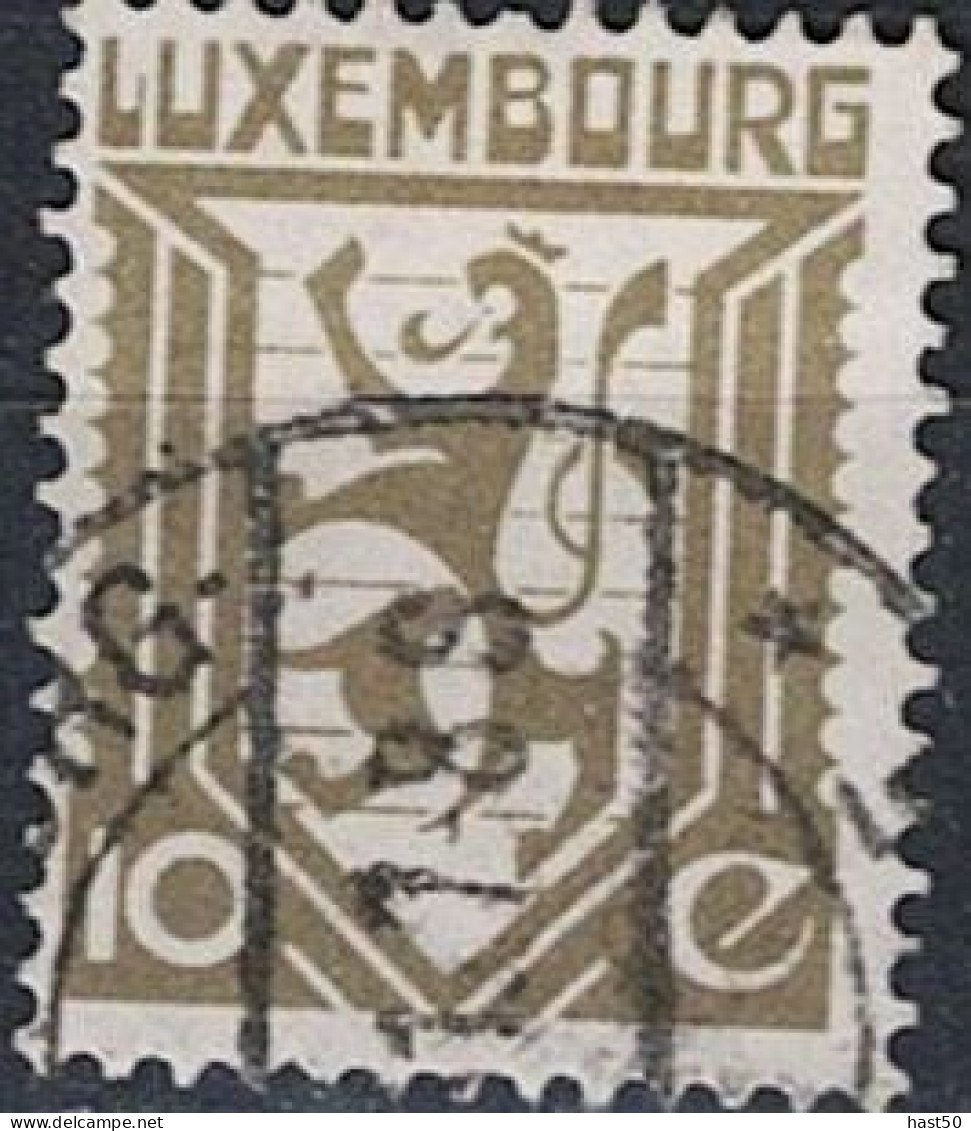Luxemburg - Löwe (MiNr: 232/3) 1930 - Gest Used Obl - Gebraucht