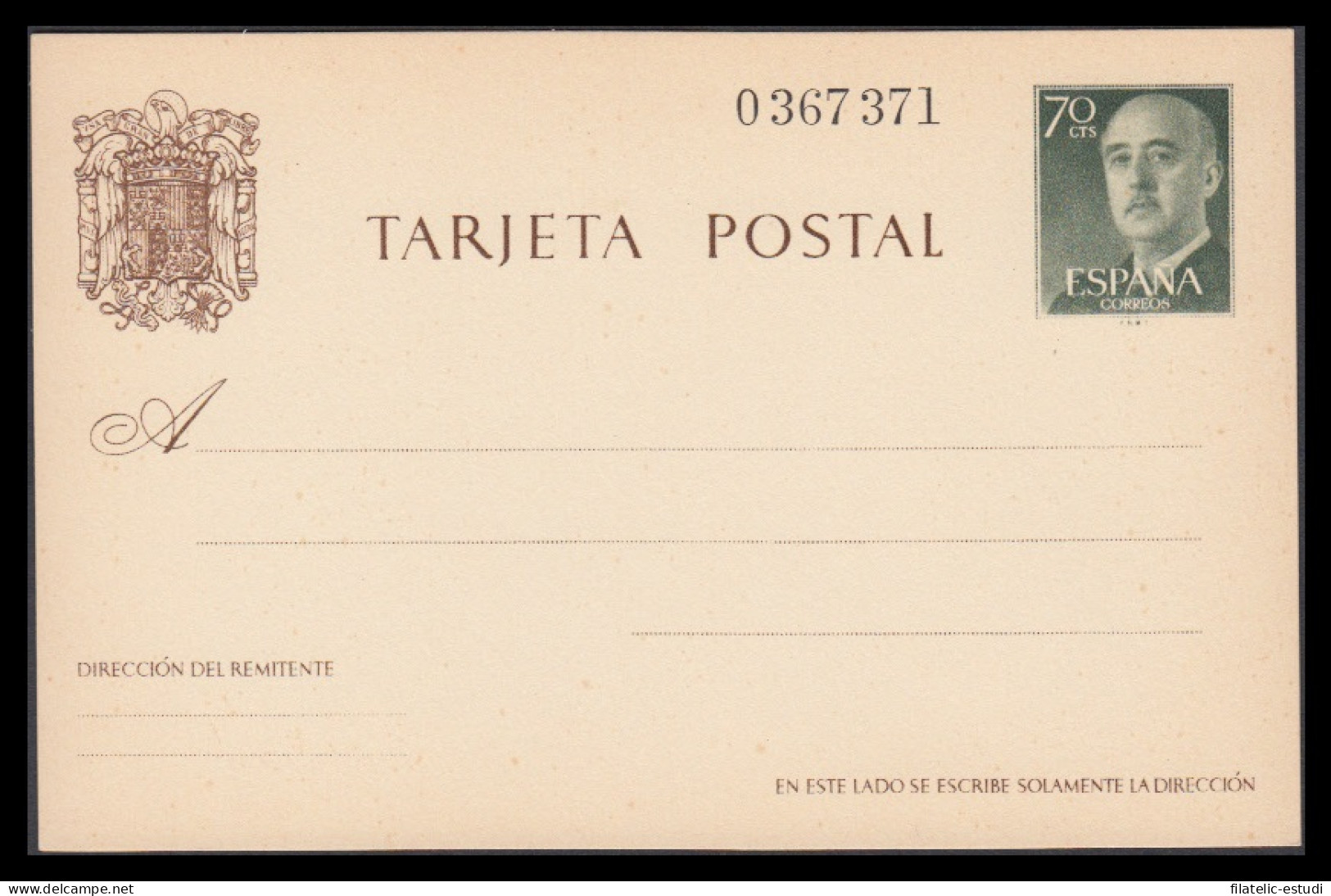 España Spain Entero Postal ( Tarjeta ) 90 1962 Franco - Sonstige & Ohne Zuordnung