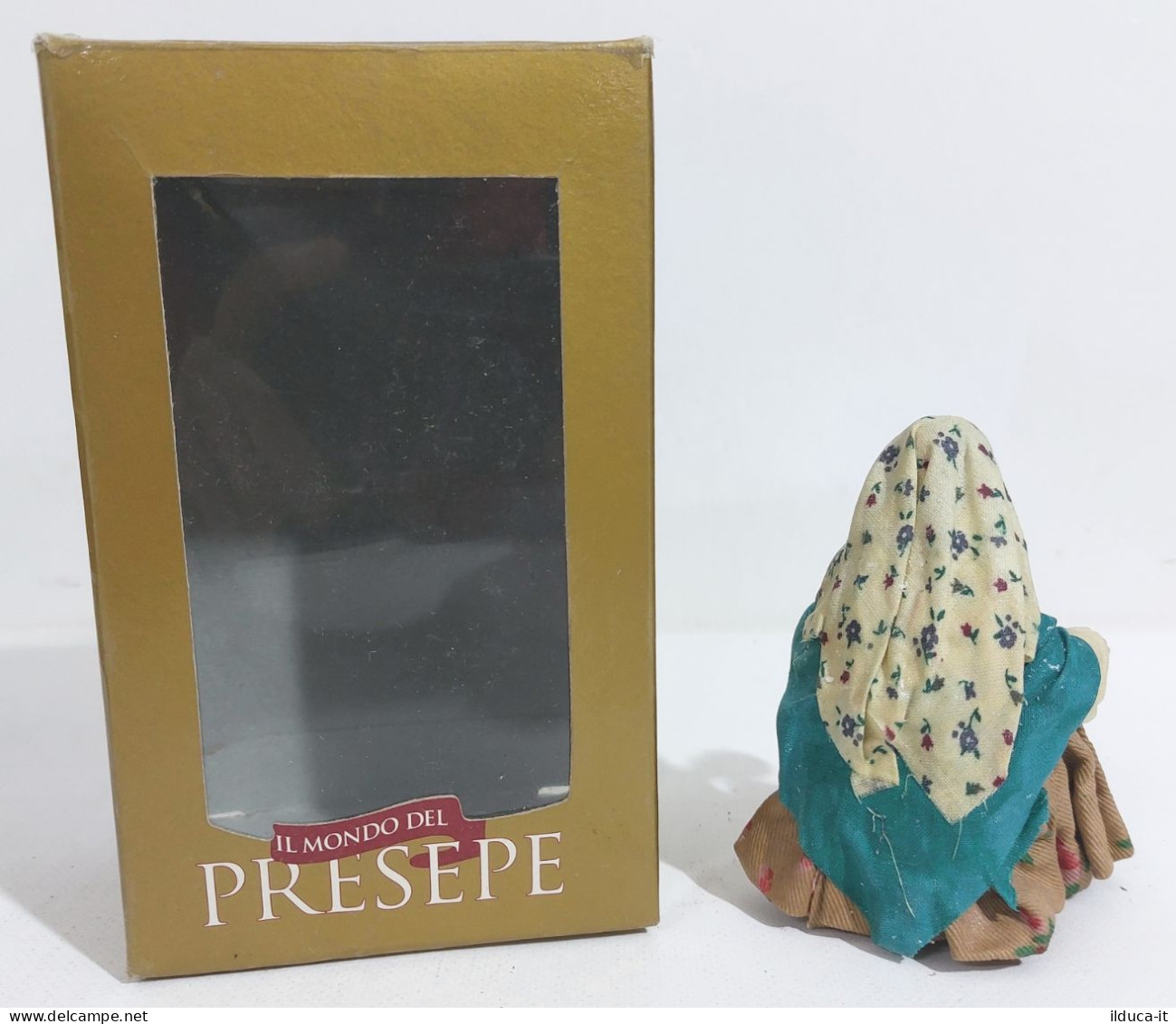 57622 Pastorello Mondo Del Presepe De Agostini - Venditrice Dolci - H. 9 Cm - Christmas Cribs