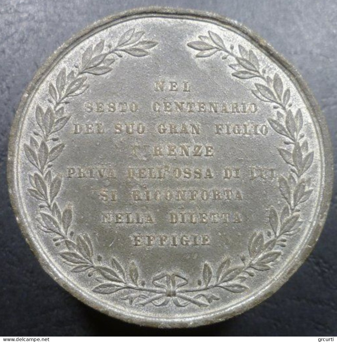 600° Nascita Di Dante Alighieri - Firenze 1865 - Monarquía/ Nobleza