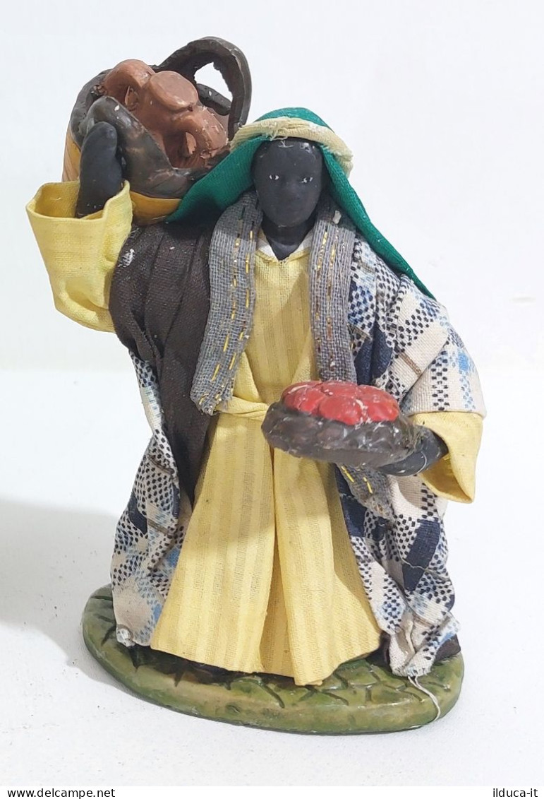 57630 Pastorello Mondo Del Presepe De Agostini - Venditore - H. 12 Cm - Weihnachtskrippen