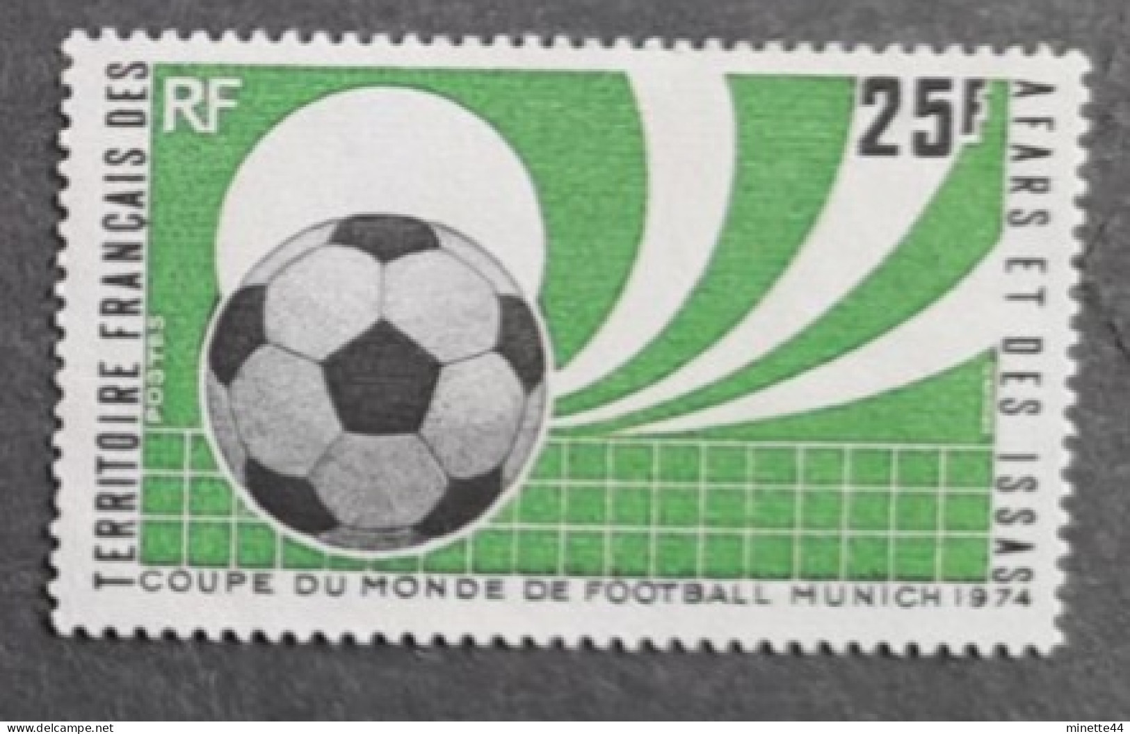 AFARS 1974 MNH**   FOOTBALL FUSSBALL SOCCER  CALCIO VOETBAL FUTBOL FUTEBOL FOOT - 1974 – Alemania Occidental