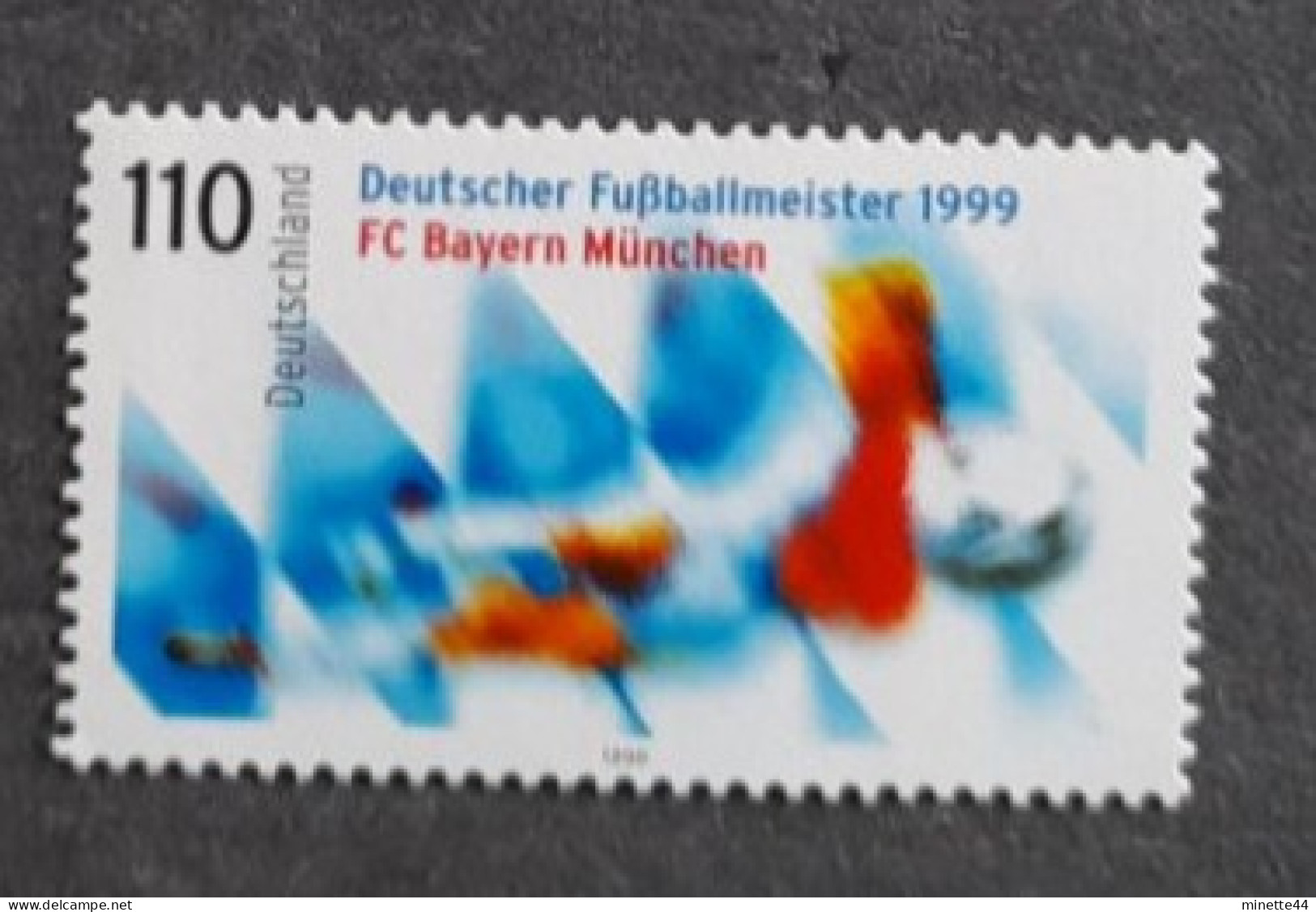 ALLEMAGNE DEUTSCHLAND 1999 BAYERN CHAMPION MNH**   FOOTBALL FUSSBALL SOCCER  CALCIO VOETBAL FUTBOL FUTEBOL FOOT - Unused Stamps