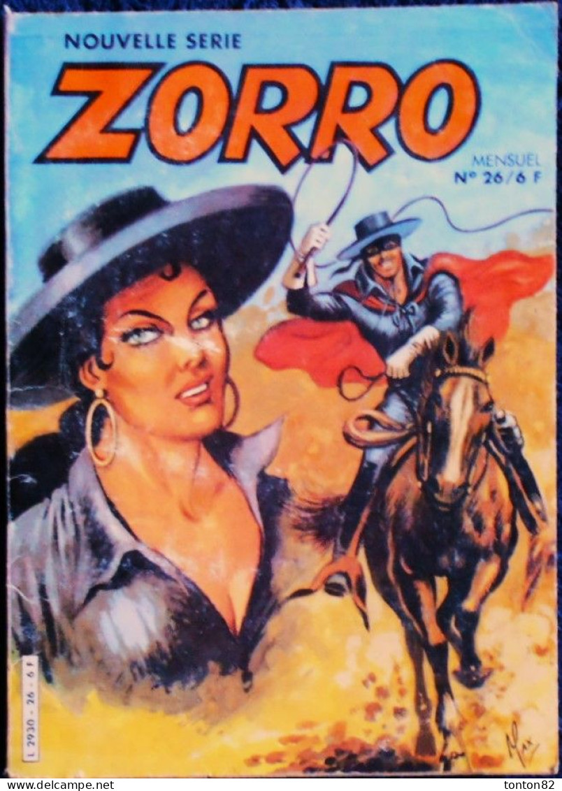 ZORRO - Mensuel N° 26 - Avril - 1983. - Zorro