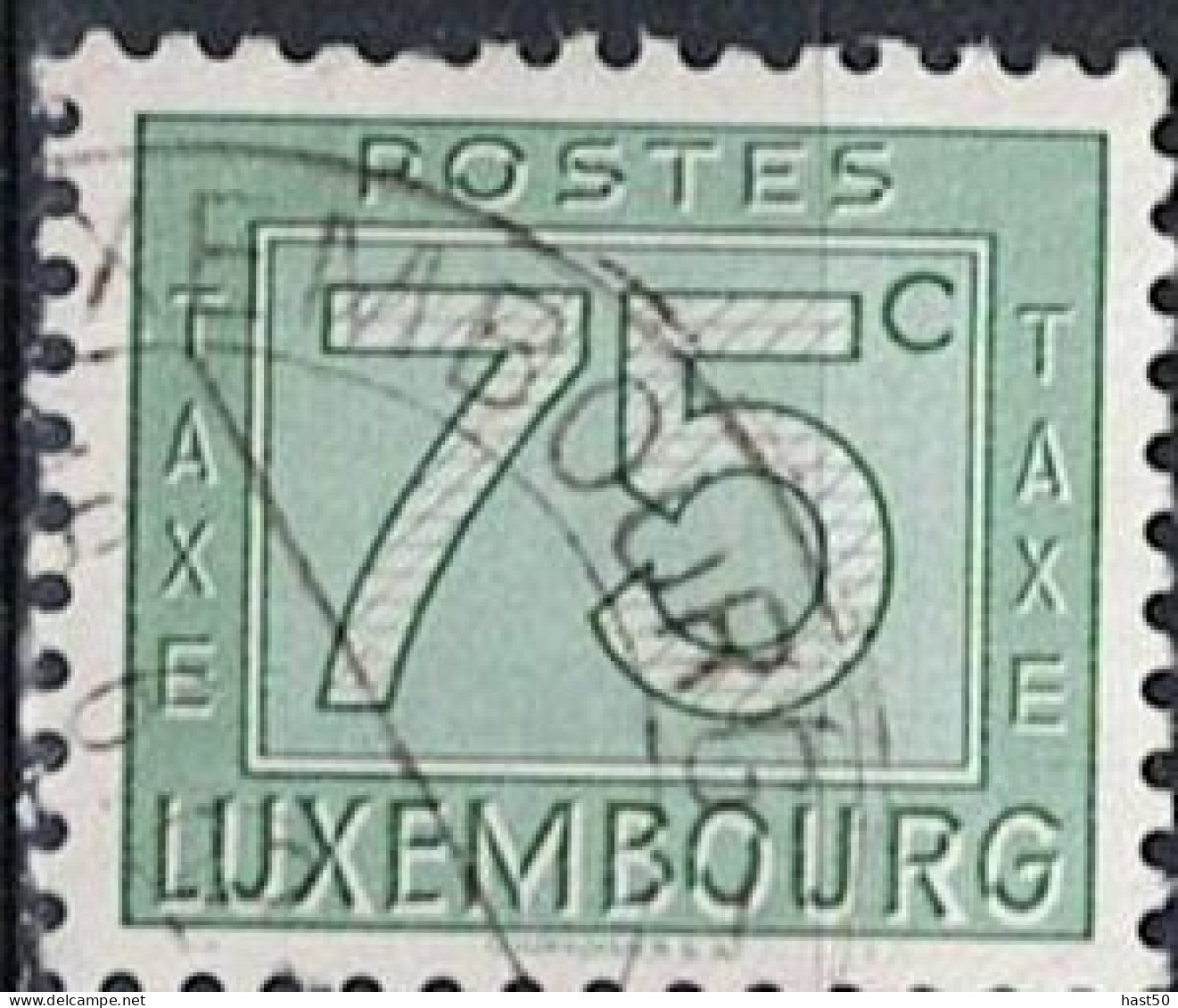 Luxemburg - PortoTaxe (MiNr: P 29) 1947 - Gest Used Obl - Portomarken