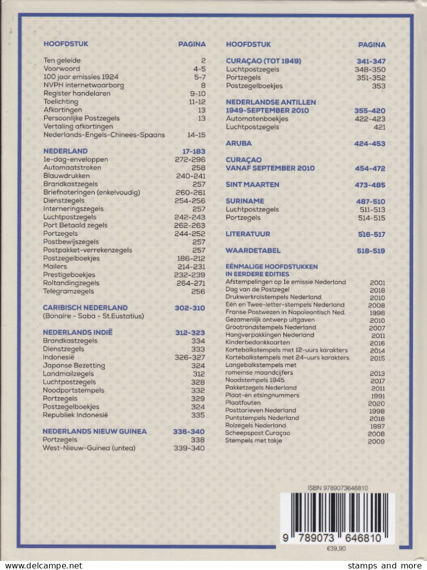 NVPH Catalogue Netherlands And Overseas 2024 - Digital Version - Netherlands