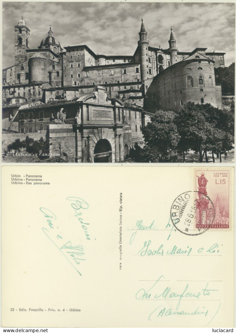 URBINO -PESARO -PANORAMA - Urbino