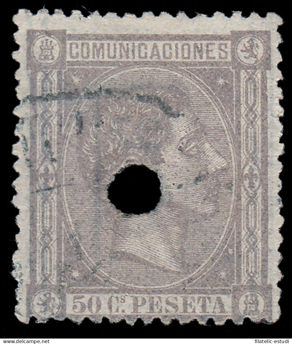 España Spain Telégrafos 168T 1875 - Fiscal-postal