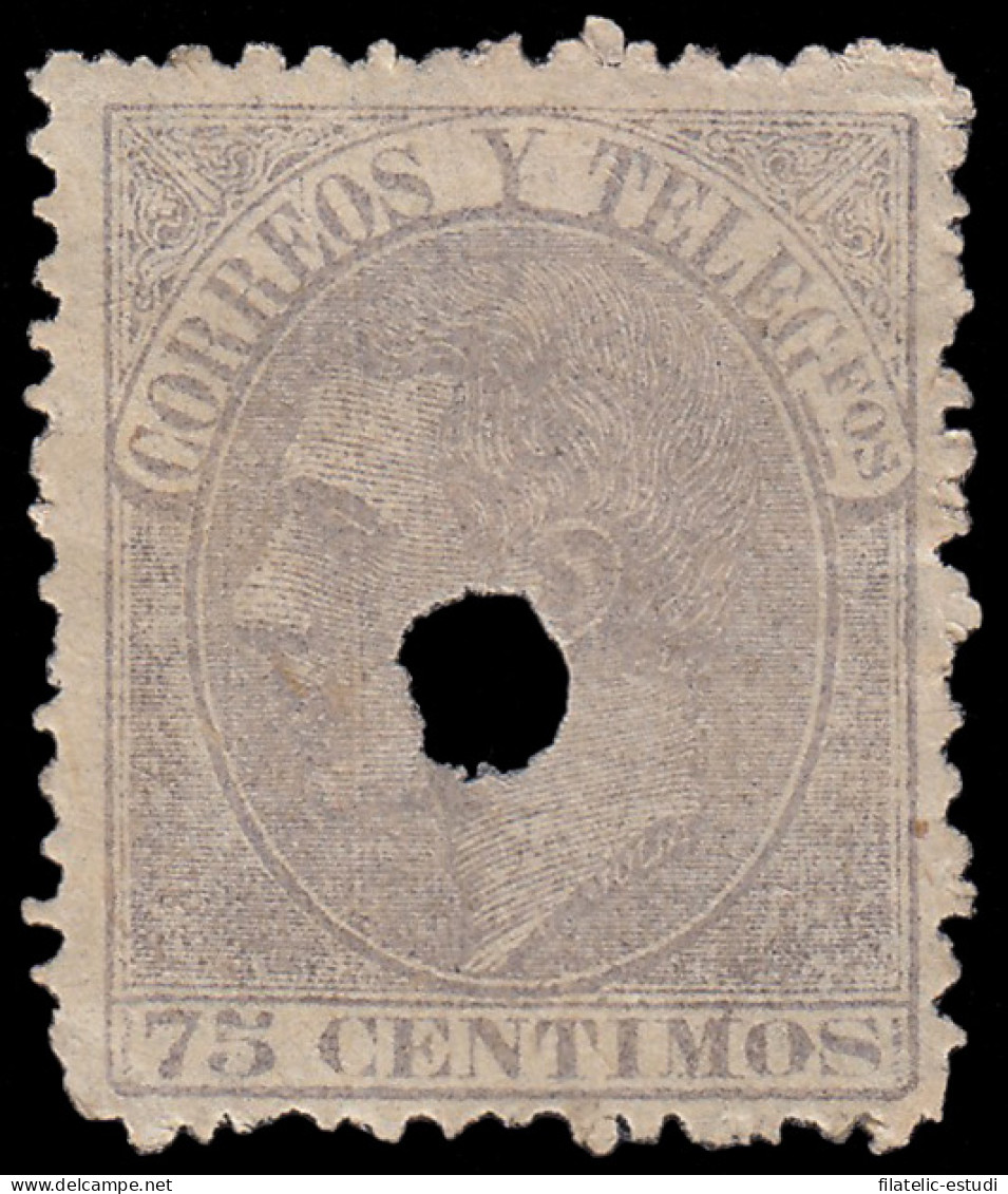 España Spain Telégrafos 212T 1882 - Fiscaux-postaux