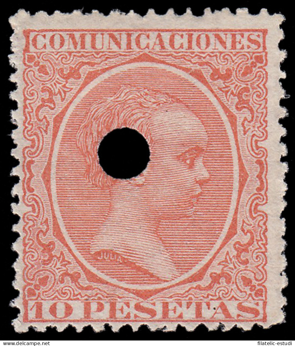 España Spain Telégrafos 228T 1889/99 MH - Fiscaux-postaux