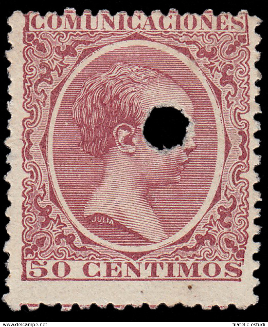 España Spain Telégrafos 224T 1889/99 MH - Fiscal-postal