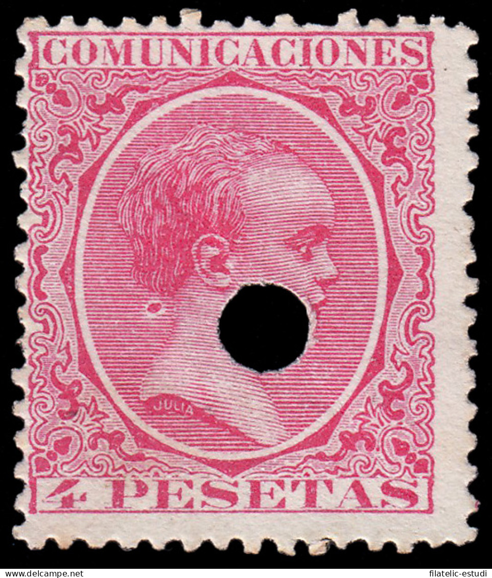 España Spain Telégrafos 227T 1889/99 MH - Fiscali-postali