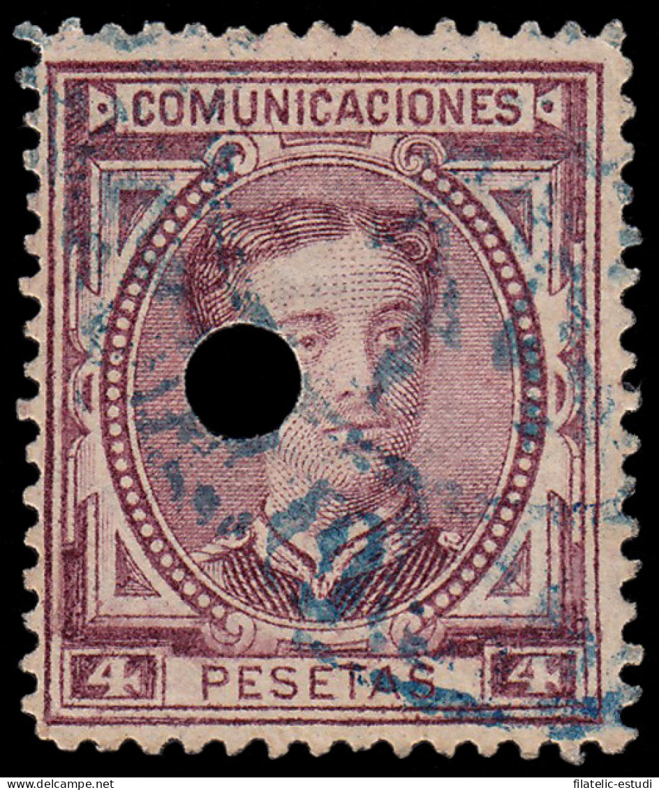 España Spain Telégrafos 181T 1876 Usados - Fiscaux-postaux