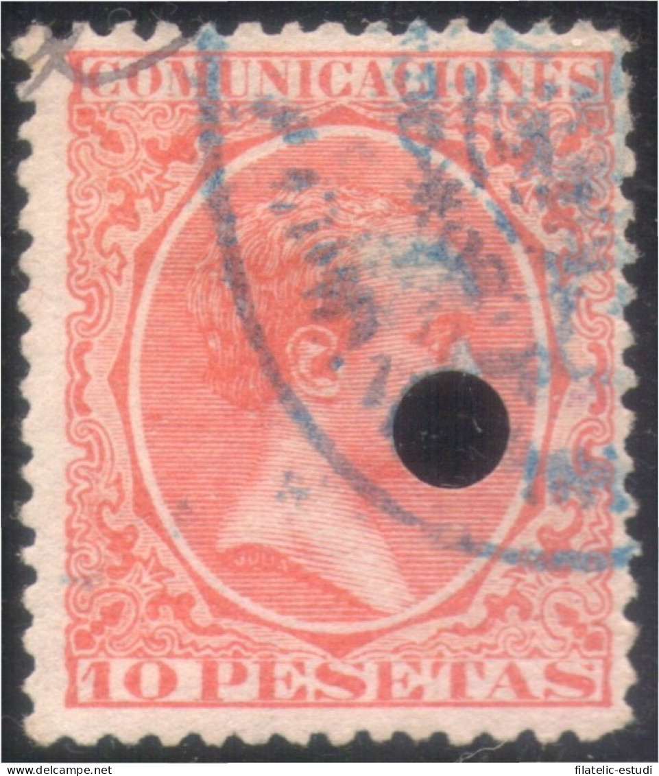 España Spain Telégrafos 228T 1889/99 Usado - Fiscaux-postaux