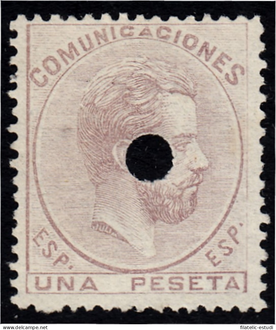 España Spain Telégrafos 127T 1872/73 Comunicaciones - Fiscali-postali