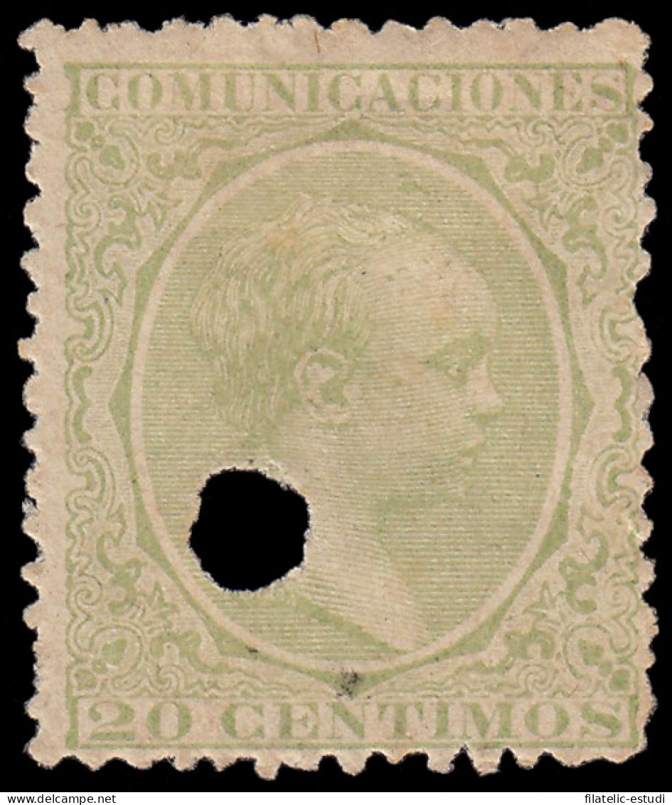 España Spain Telégrafos 220T 1889/99 MH - Fiscal-postal
