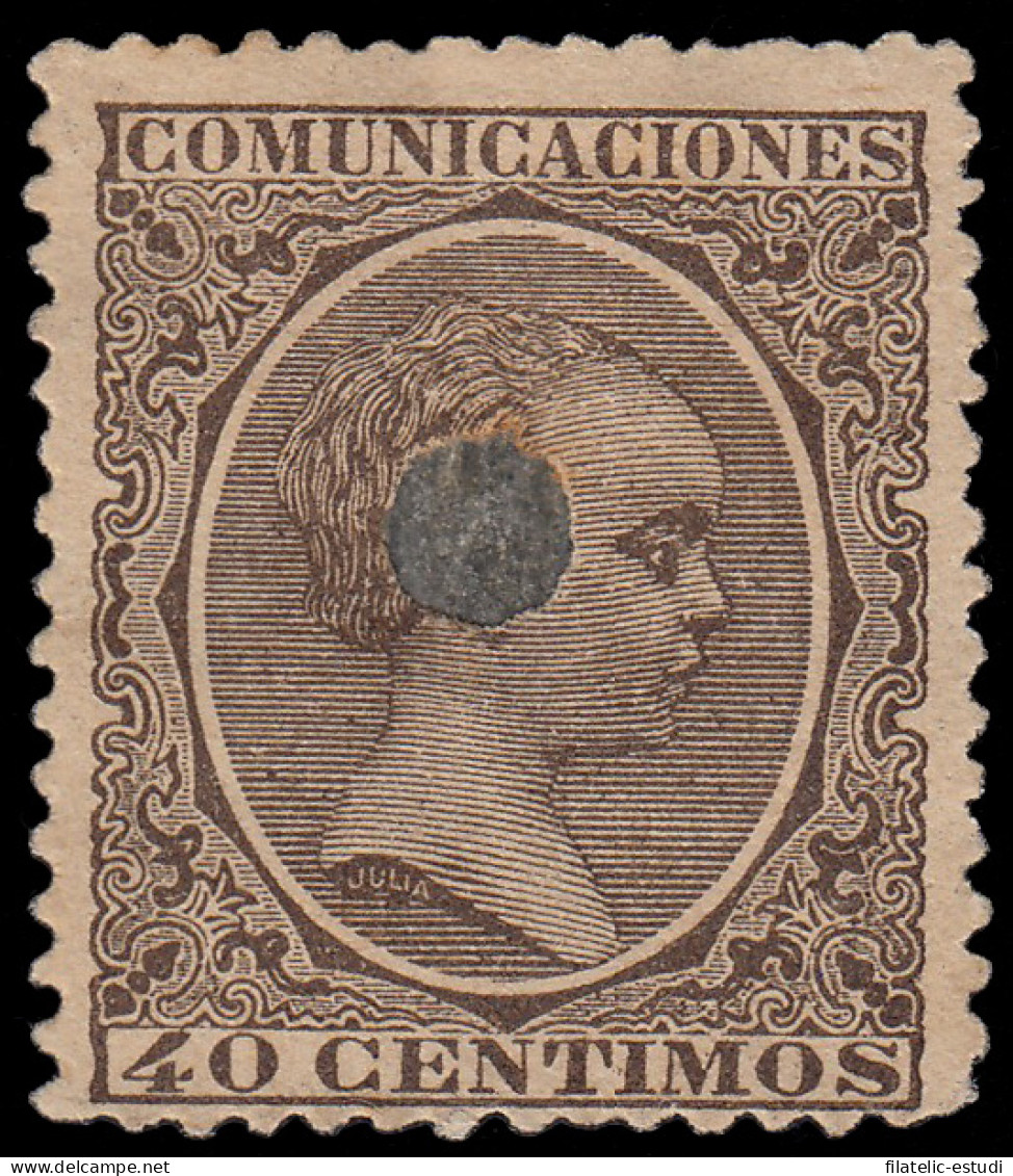España Spain Telégrafos 223T 1889/99 MH - Fiscal-postal