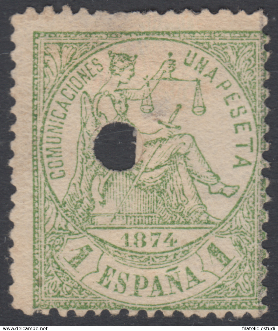 España Spain Telégrafos 150T 1874 MH - Fiscal-postal