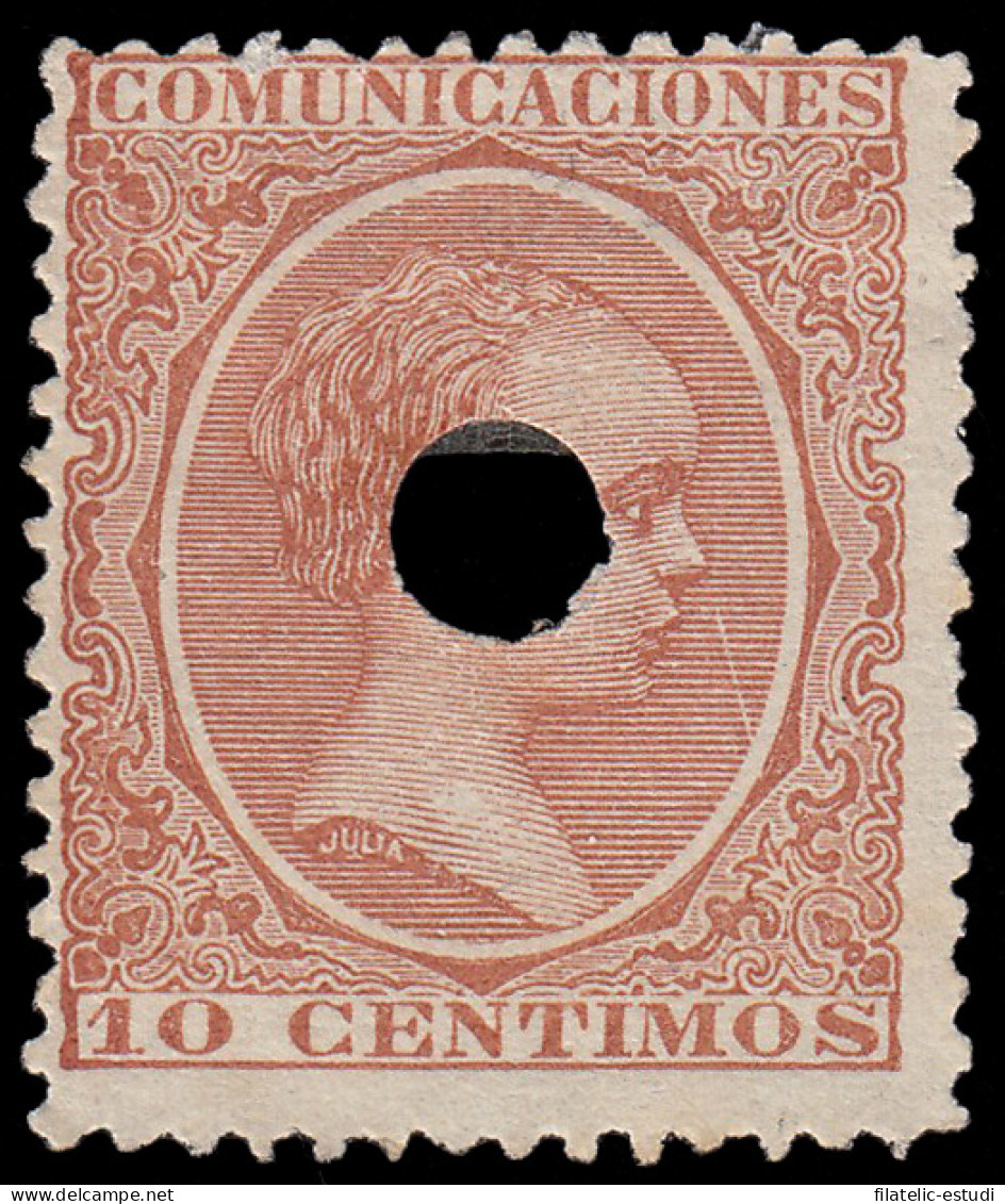 España Spain Telégrafos 217T 1889/99 - Postage-Revenue Stamps