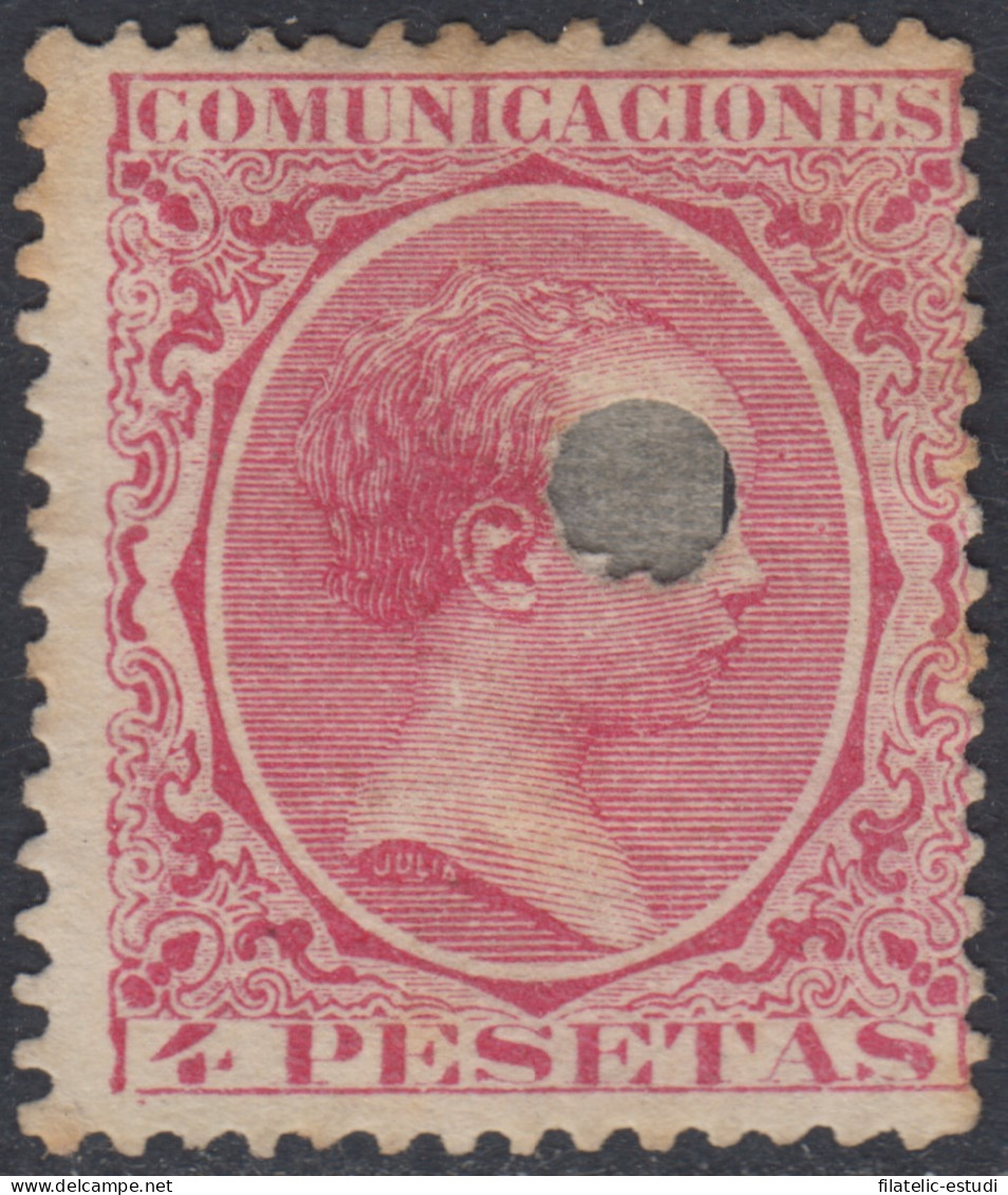 España Spain Telégrafos 227T 1889/99 MH - Fiscal-postal