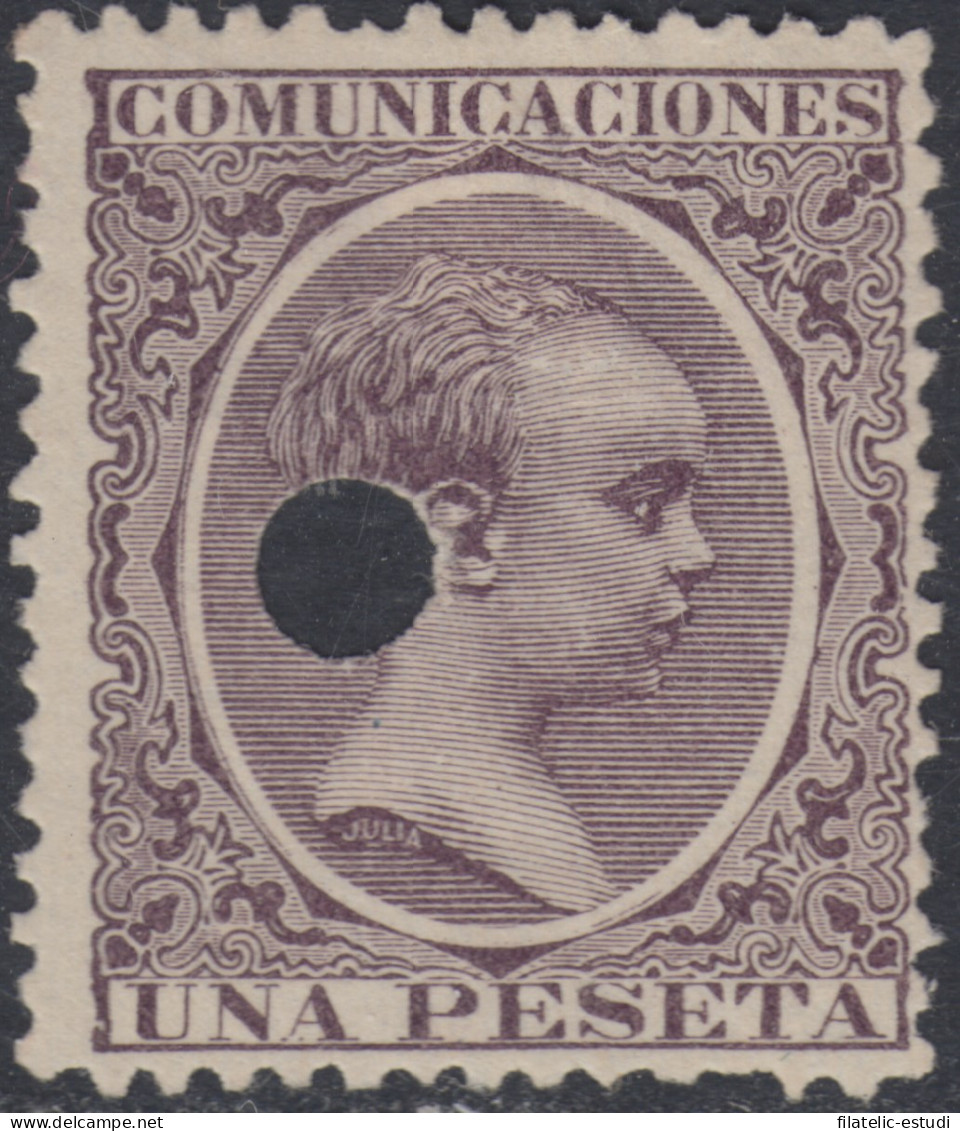 España Spain Telégrafos 226T 1889/99 MH - Postage-Revenue Stamps