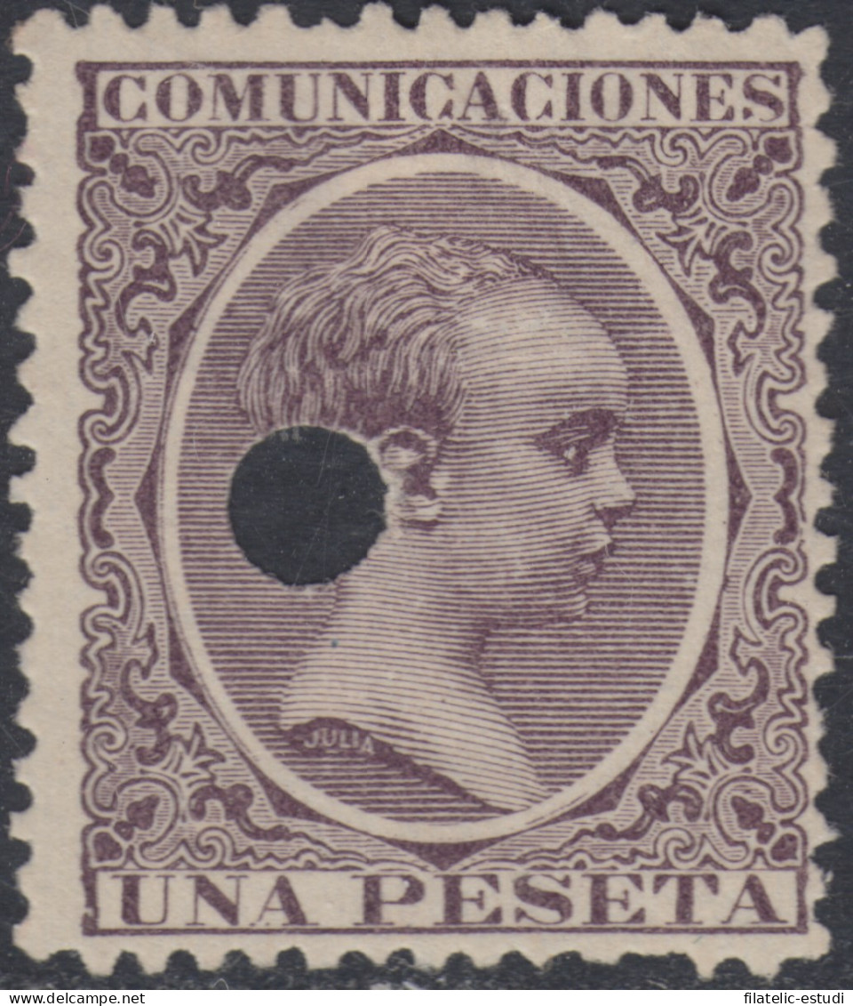 España Spain Telégrafos 226T 1889/99 MH - Fiscaux-postaux