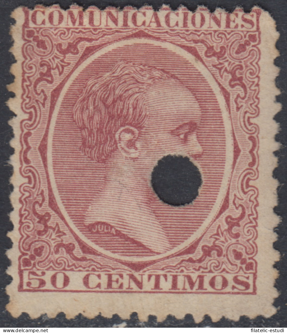 España Spain Telégrafos 224T 1889/99 MH - Fiscali-postali