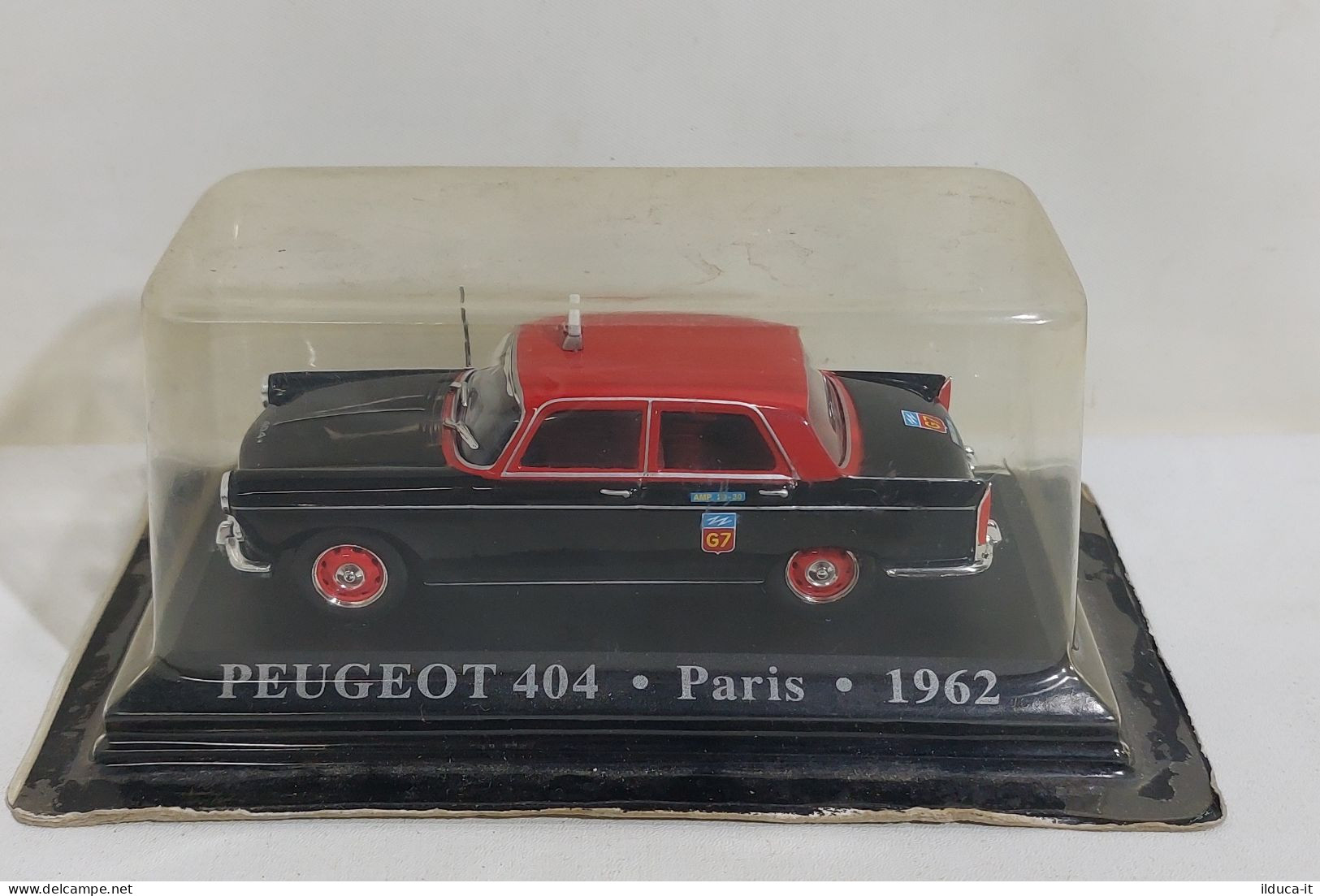 69920 Altaya 1/43 - Taxi Dal Mondo - Peugeot 404 - Parigi 1962 - Altri & Non Classificati