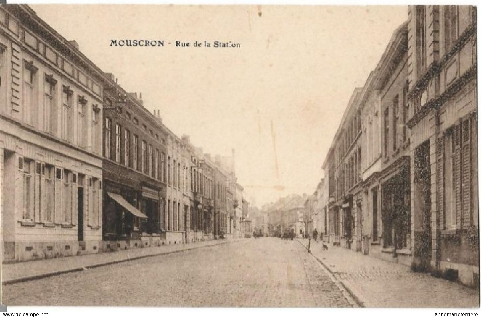 MOUSCRON - Rue De La Station - Mouscron - Möskrön