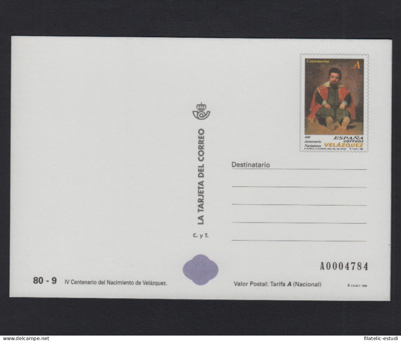 España Tarjetas Del Correo Y De Iniciativa Privada 68 1999 Centenario Nacimien - Covers & Documents