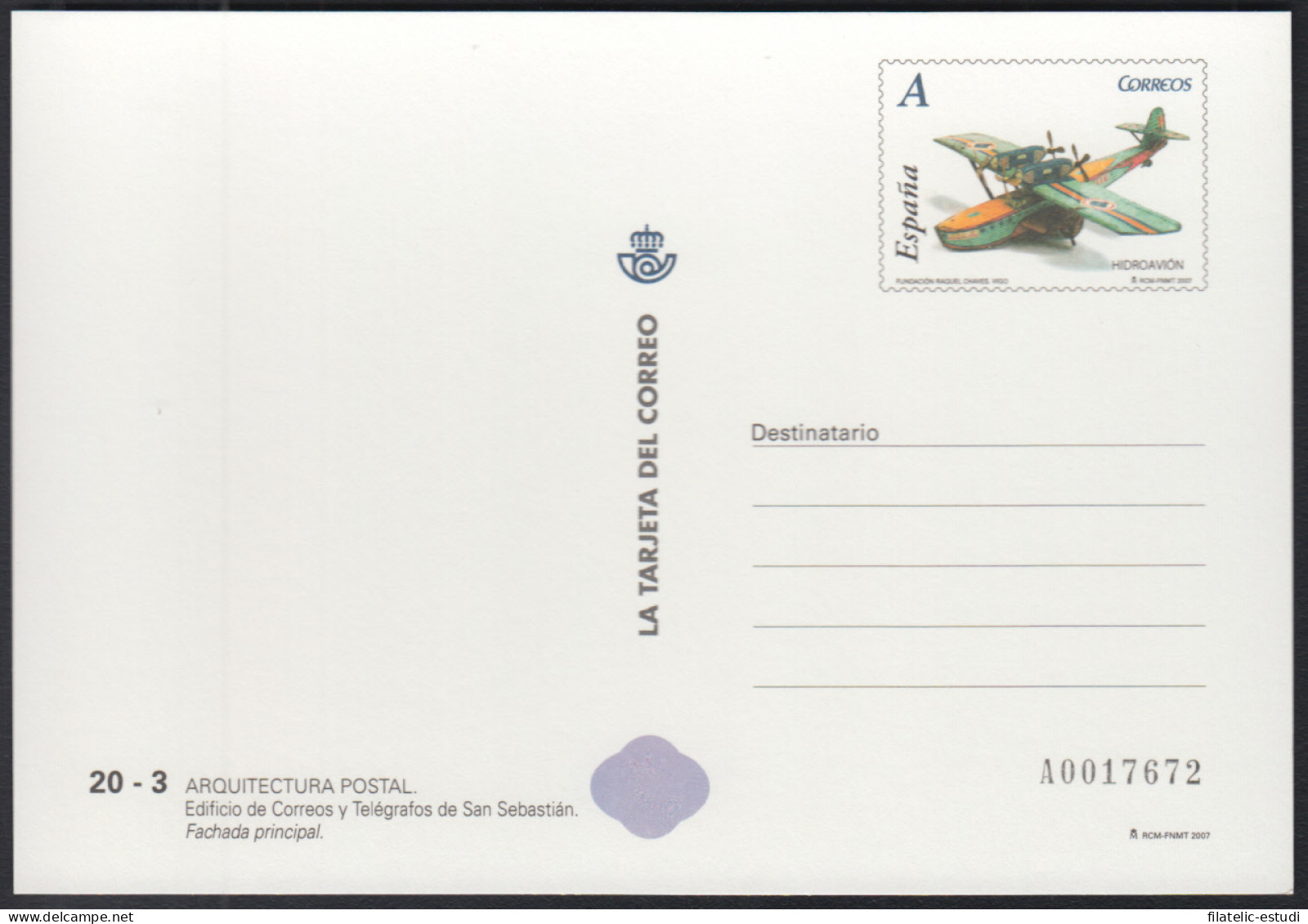 España Tarjetas Del Correo Y De Iniciativa Privada 85 2007 Arquitectura Postal - Storia Postale