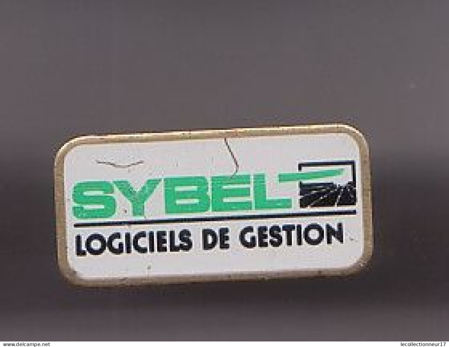 Pin's Sybel Logiciels De Gestion Réf 1560 - Informatique