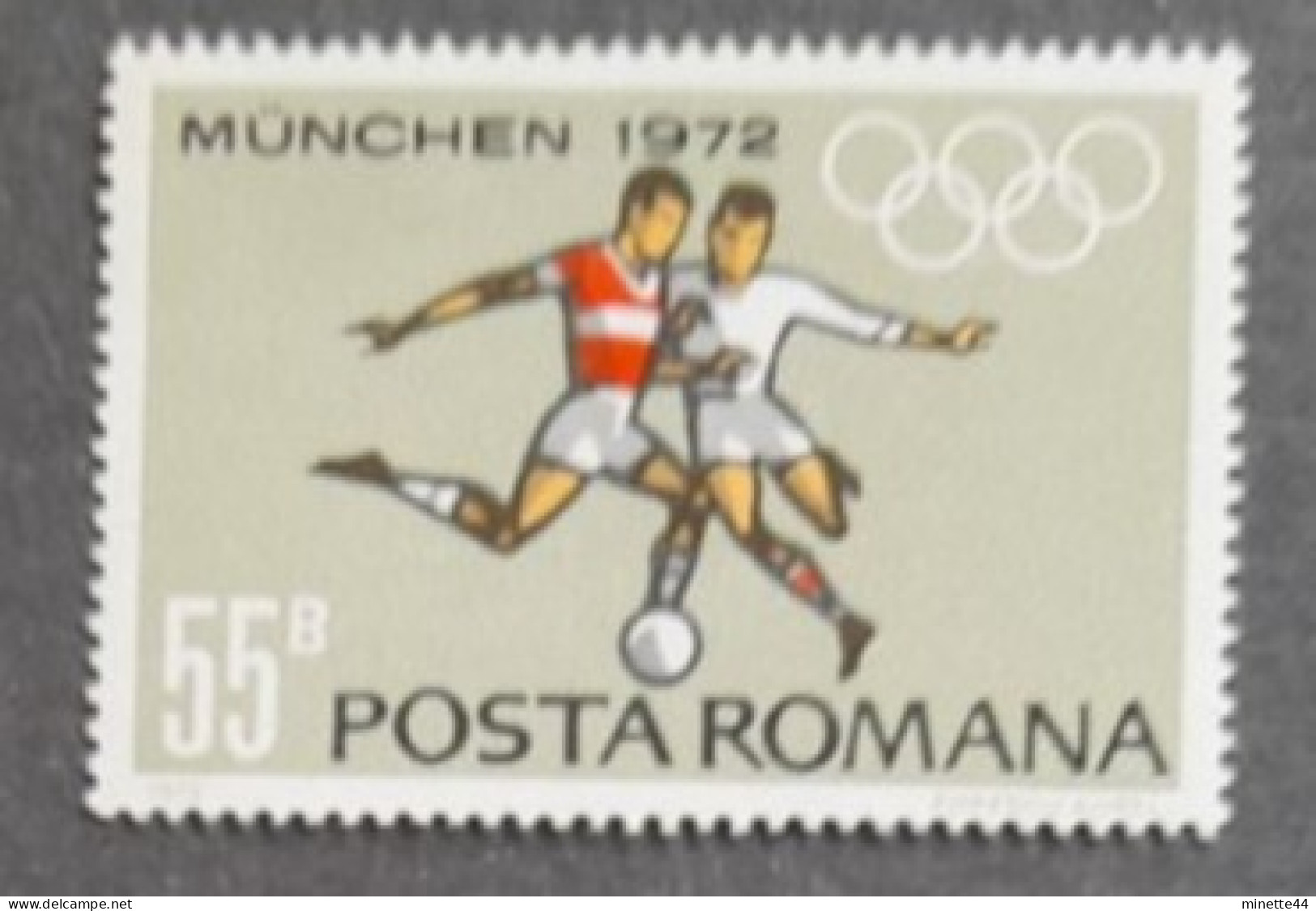 ROUMANIE ROMANA ROMINA  1972  MNH**   FOOTBALL FUSSBALL SOCCER  CALCIO VOETBAL FUTBOL FUTEBOL FOOT - Neufs