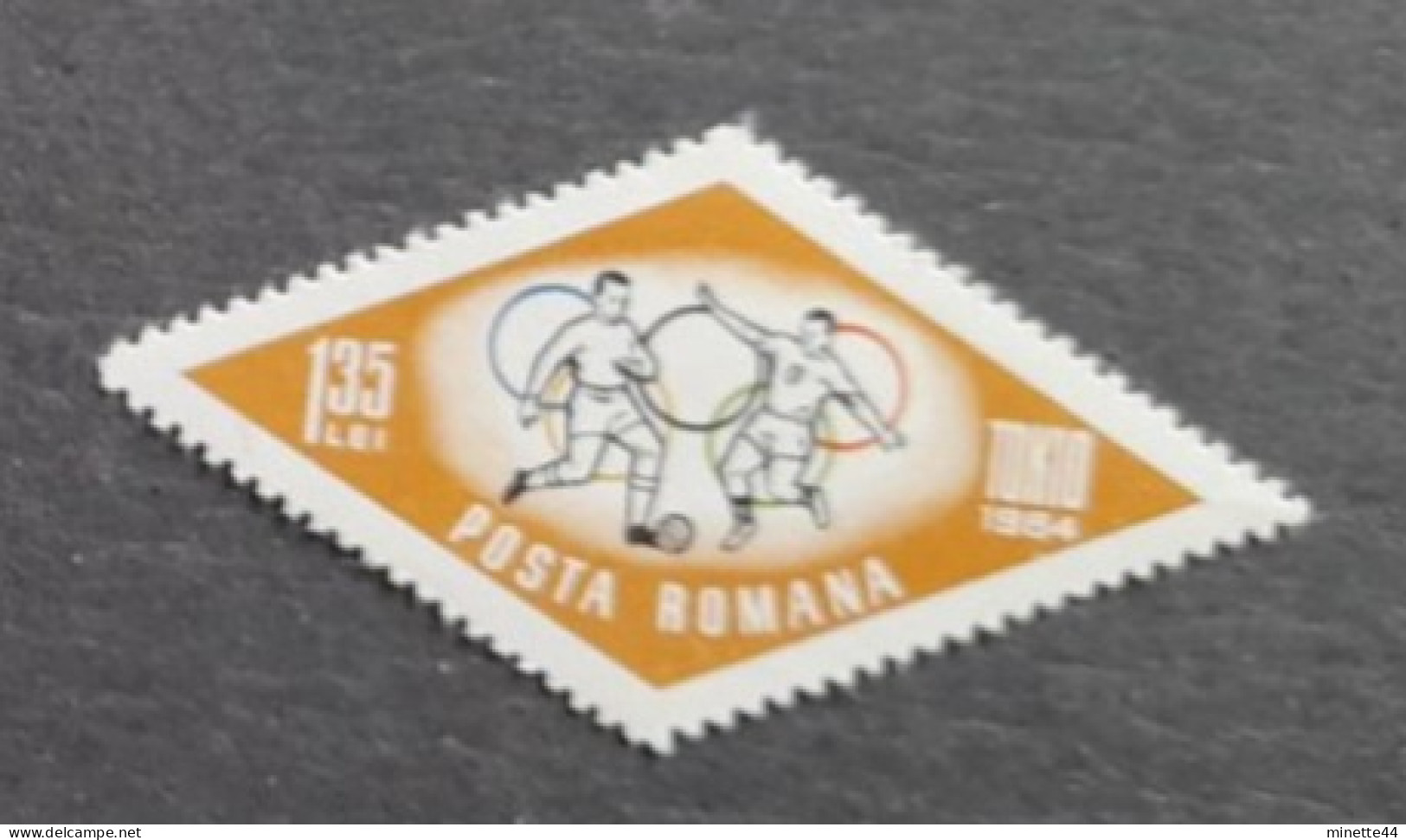 ROUMANIE ROMANA ROMINA  1964  MNH**   FOOTBALL FUSSBALL SOCCER  CALCIO VOETBAL FUTBOL FUTEBOL FOOT - Nuovi