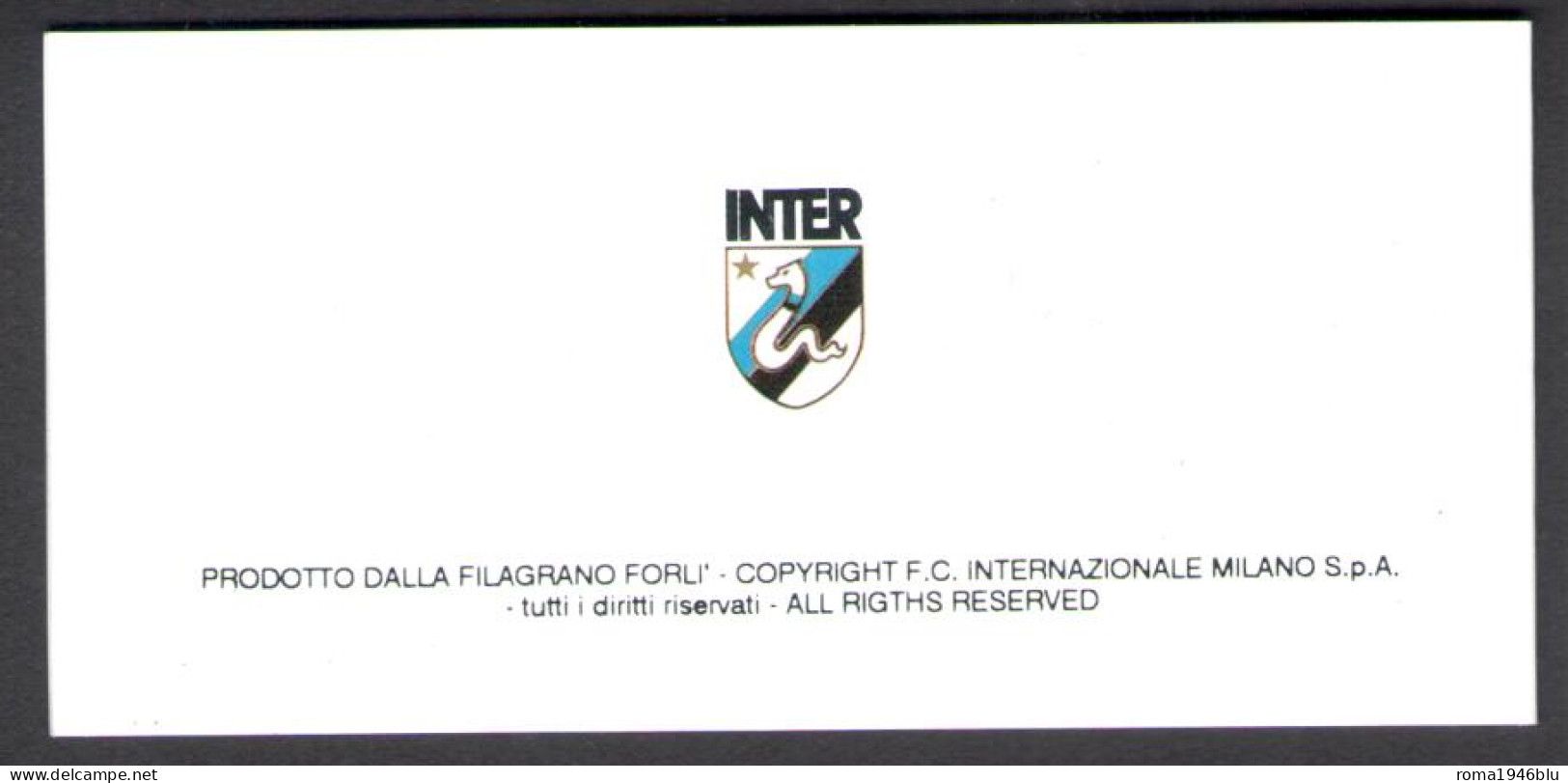 ITALIA REPUBBLICA 1988 INTER CAMPIONE D'ITALIA LIBRETTO UFFICIALE ** MNH - 1981-90: Neufs