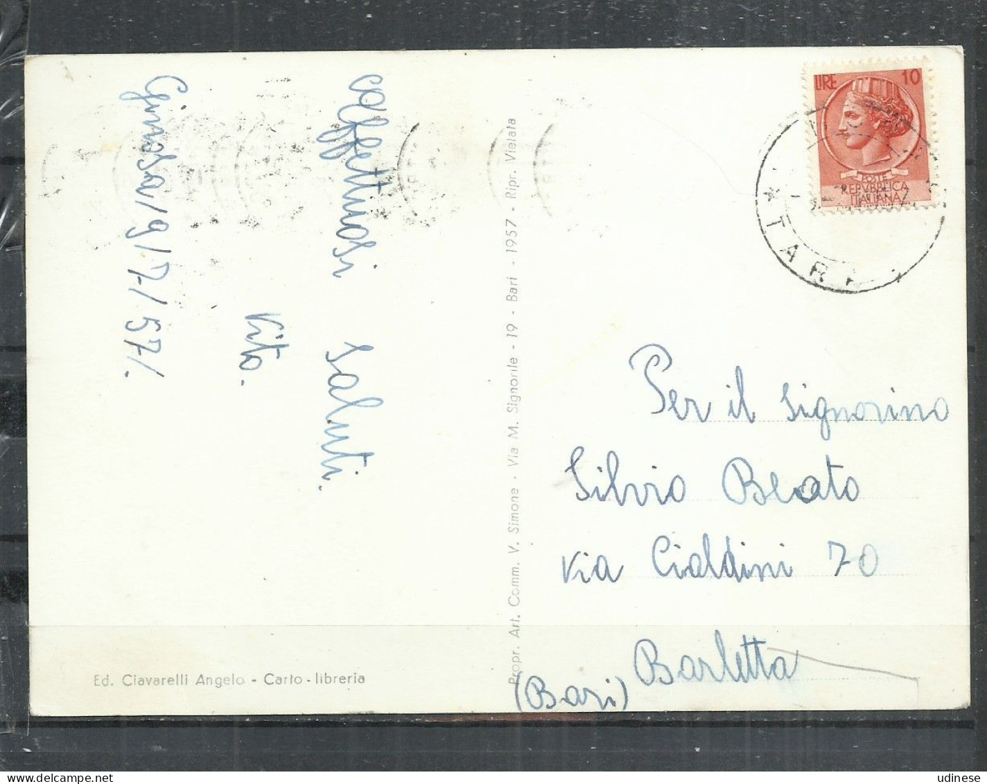 GINOSA (TARANTO) 1957 - VEDUTE - Other & Unclassified