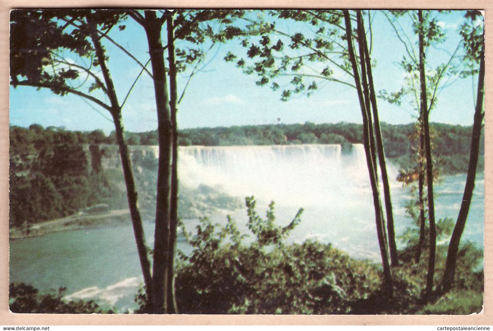 2280 / ⭐ Canada AMERICAN NIAGARA FALLS From CANADIAN Postmarked 11.05.1956 Publisher LESLIE Guenine Kodachrome ONTARIO - Chutes Du Niagara