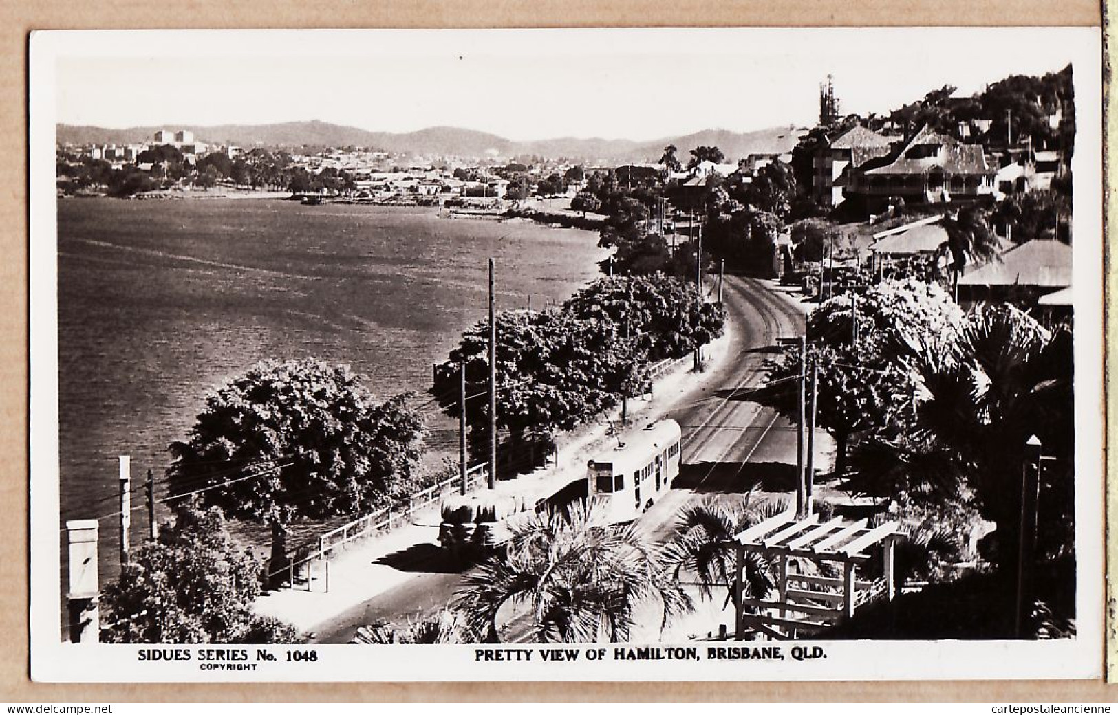 2317 / ⭐ ♥️ Peu Commun HAMILTON BRISBANE Queensland (QLD) Pretty View Tramway Camion  1930s SIDUES Séries N° 1048 - Brisbane