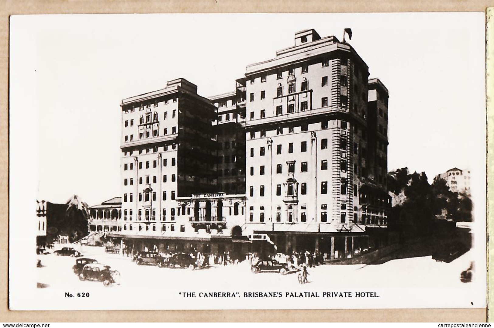 2322 / ⭐ ♥️ Peu Commun BRISBANE Queensland (QLD) CANBERRA BRISBANE'S Palatial Private Hotel 1930s Real Photograph N°620 - Brisbane