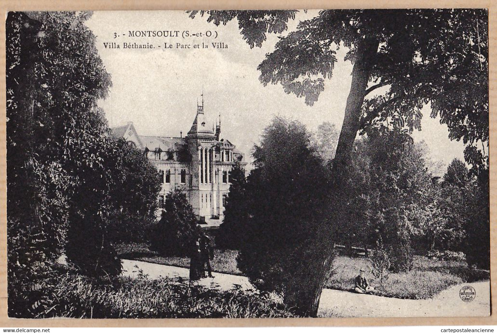 2362 / ⭐ MONTSOULT (95) Val-Oise La Villa BETHANIE Et Le Parc 1910s à Fernand GIRAUD Rue Texel Paris  - Montsoult