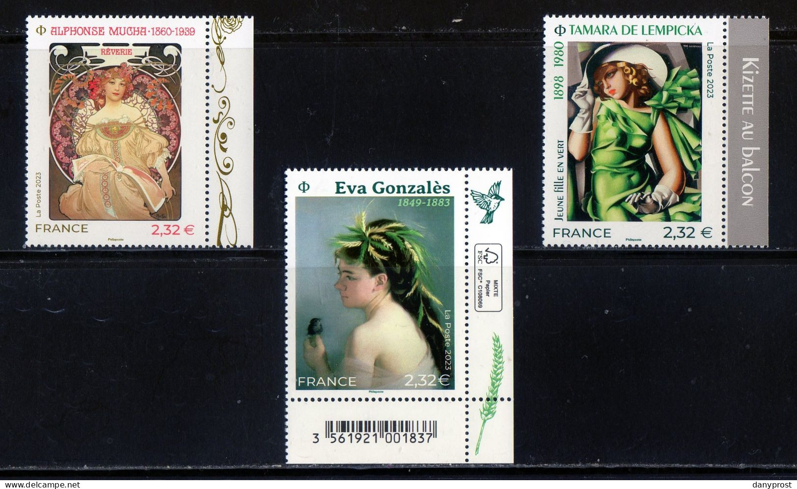 2000-24 -GOMMES - LOT 3  Tableaux NEUFS à  2.32 € - Lots & Kiloware (mixtures) - Max. 999 Stamps