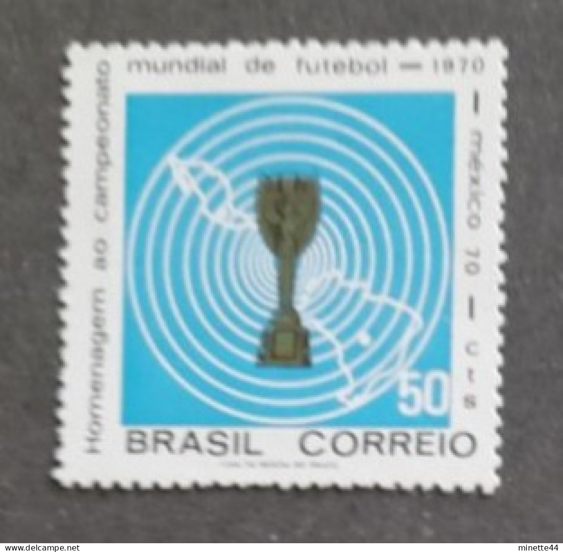 BRESIL BRASIL 1970  MNH**   FOOTBALL FUSSBALL SOCCER  CALCIO VOETBAL FUTBOL FUTEBOL FOOT - 1970 – Mexico