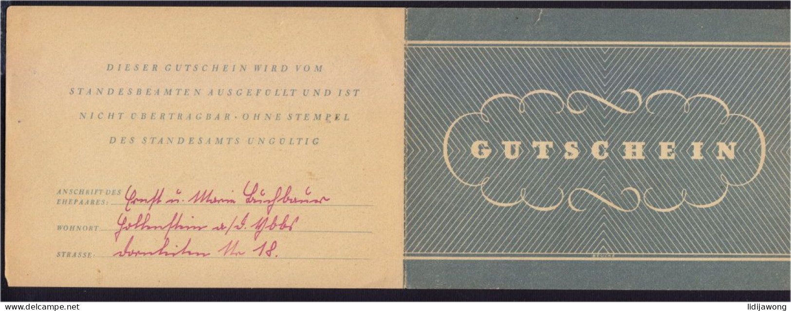 WW2 - GUTSCHEIN - Folder 3rd Reich 1943  (see Sales Conditions) - Autres & Non Classés