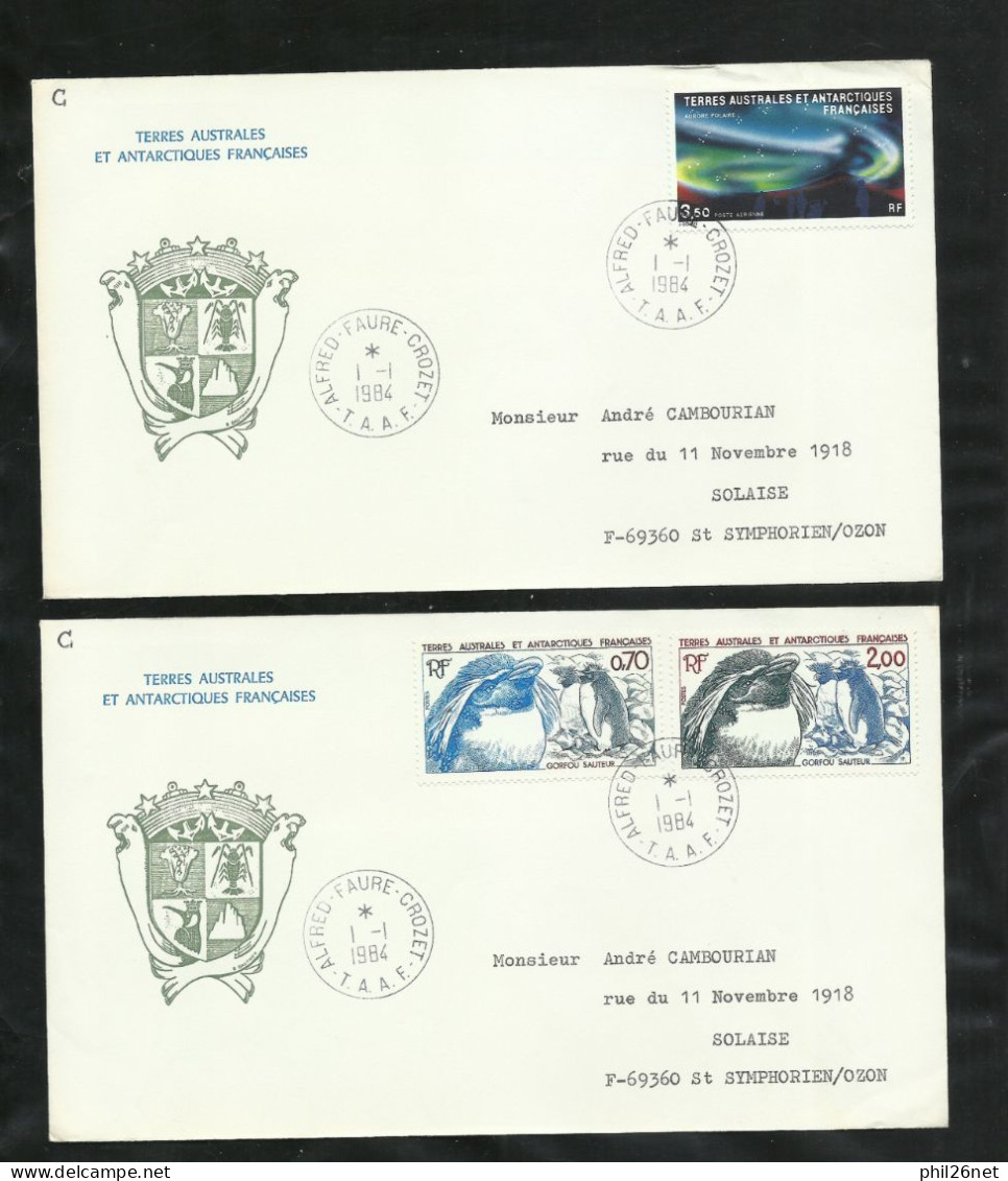 TAAF  Lot 48 lettres circulées entre 1980 et 1985   Port aux Fançais  - Alfred Faure et Martin de Viviès B/TB voir scans