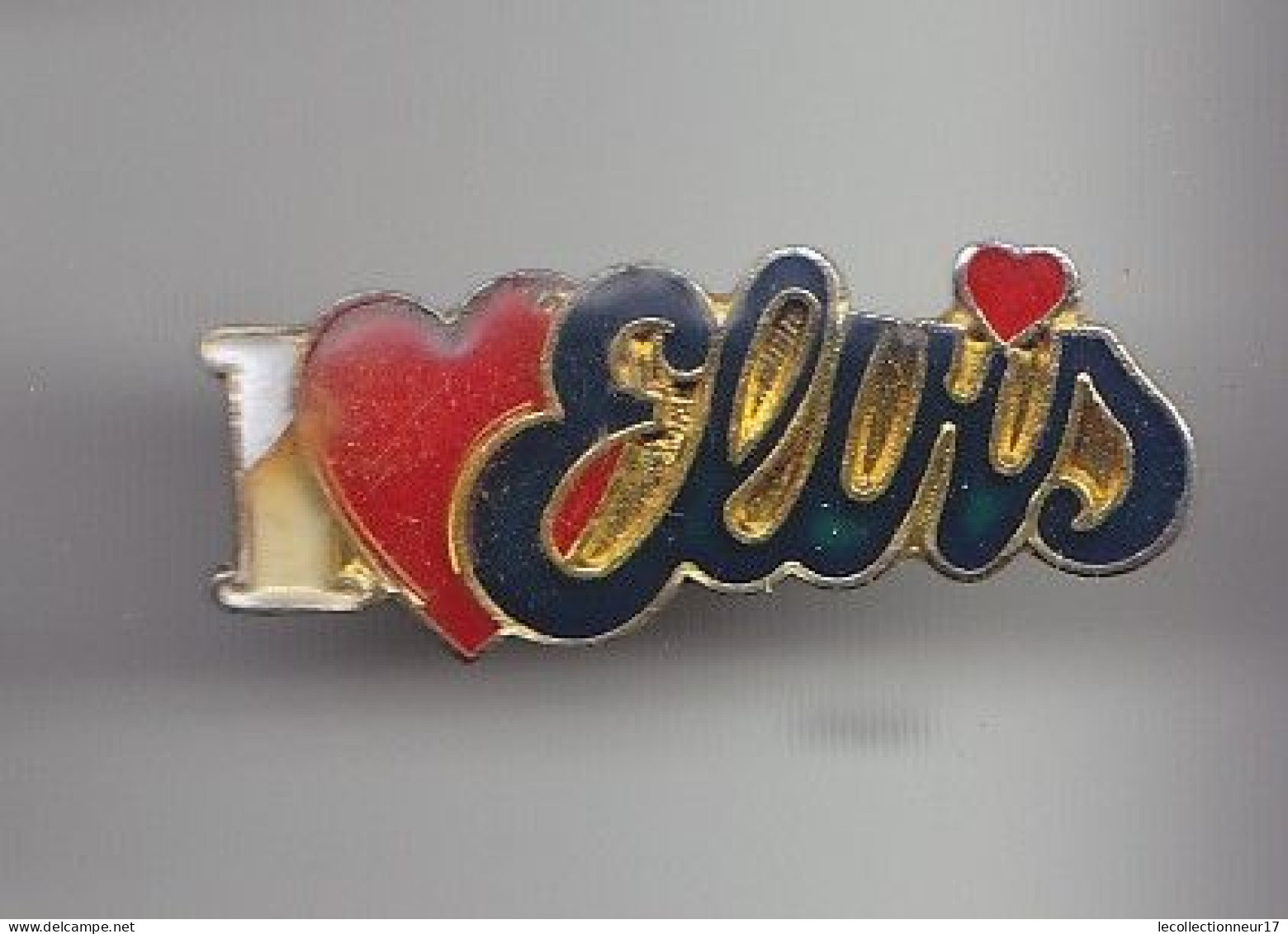 Pin's I  Love Elvis Réf 6094 - Musique