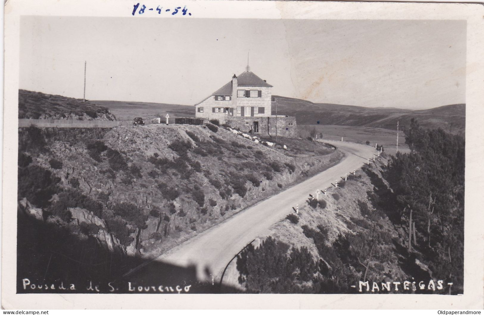 POSTCARD PORTUGAL - MANTEIGAS - POUSADA DE S. LOURENÇO - Guarda