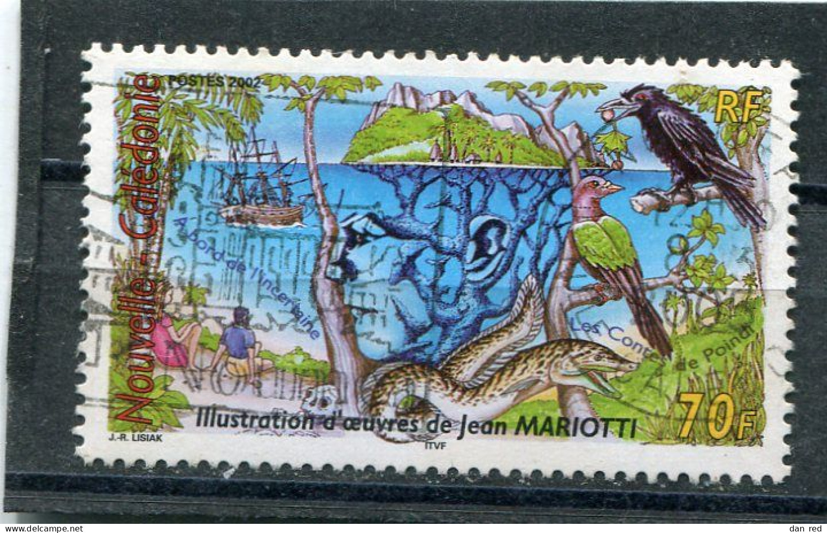 NOUVELLE CALEDONIE  N°  878  (Y&T)  (Oblitéré) - Used Stamps